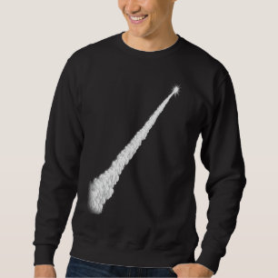 Moletom Linha de Arte de Trilha de Vapor de Lançamento de
