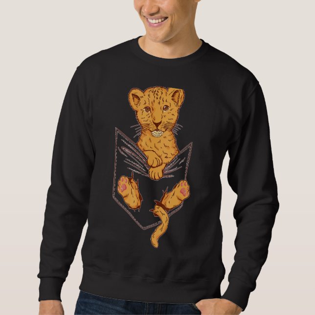 Moletom Lion A Strong Partner (Frente)