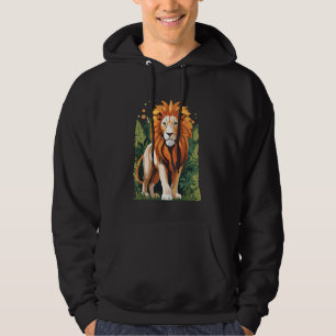 Moletom Lion Clothing Women Men Crianças África Menos Anim