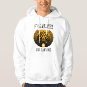 Moletom Lion Hoodie sem rosto - Rei da Selva Enrolado, Neg