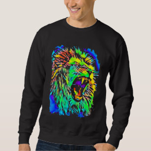 Moletom Lion Jungle King Pop Art