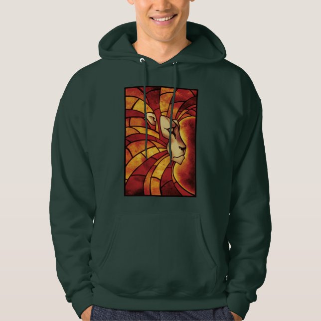 Moletom Lion of Judah - Jah Rastafari Rasta Queen Hoodie (Frente)