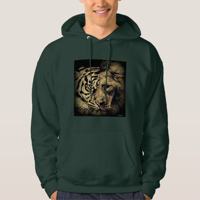 Moletom Lion Tiger 2in1 Hoodie (Frente)