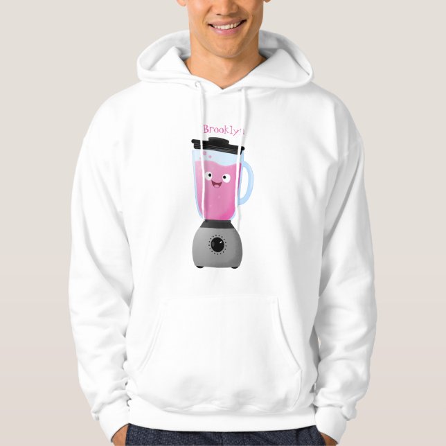 Moletom Liquidificador de comida feliz fofo eletrodoméstic (Frente)