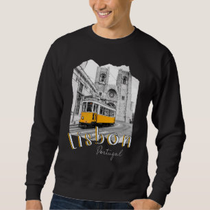 Moletom Lisboa Portugal Tram Souvenirs Português Lisboa L