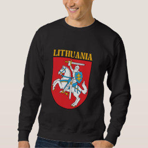 Moletom Lituânia Emblem, lituano, Lituânia