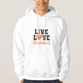 Moletom Live Love Basketball
