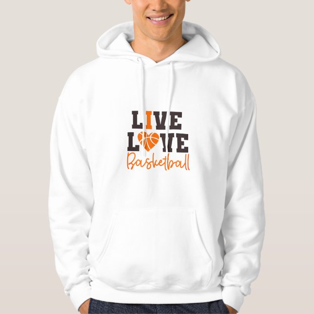 Moletom Live Love Basketball (Frente)