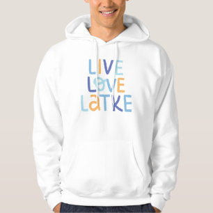 Moletom Live Love Latke Hanukkah Design