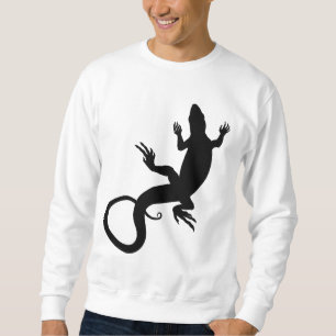 Moletom Lizard Art Sweatshirt Réptil Shirts Lizard Gifts