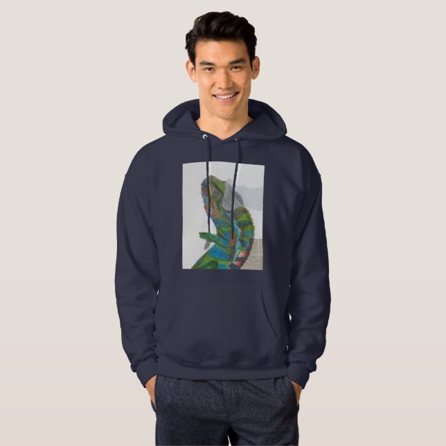 Moletom Lizard Paint Hoodie (Frente Completa)