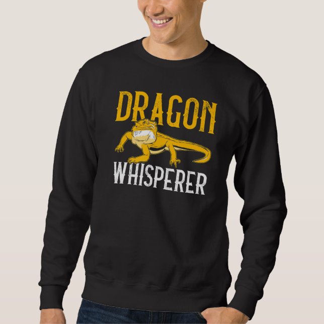 Moletom Lizard Reptile Cute Bearded Dragon Dragonn Whisper (Frente)