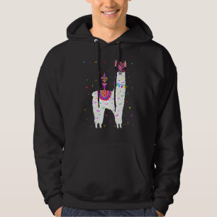 Moletom Llama Alpaca Mardi Gras Alpaca Fat Terça Festa B