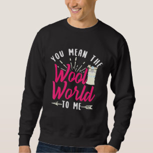 Moletom Llama Alpaca Wool World Design