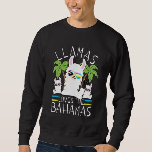 Moletom Llama Bahamas Souvenir Viagem Vacinação Bahamian F