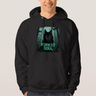 Moletom Lobo Dark Fantasy "Alma da Floresta" Pixel Glow