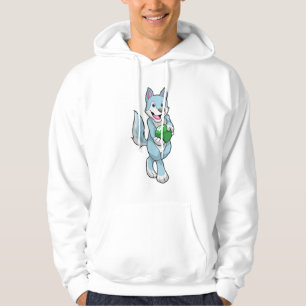 Moletom Lobo na Boliche com Bola de boliche