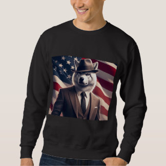 Moletom Lobo Patriótico