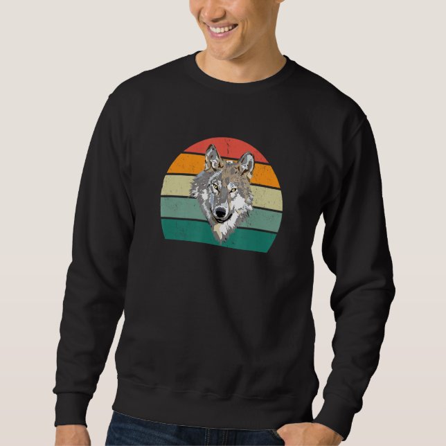 Moletom lobos lobo cão canino caça de lobo floresta cervo  (Frente)