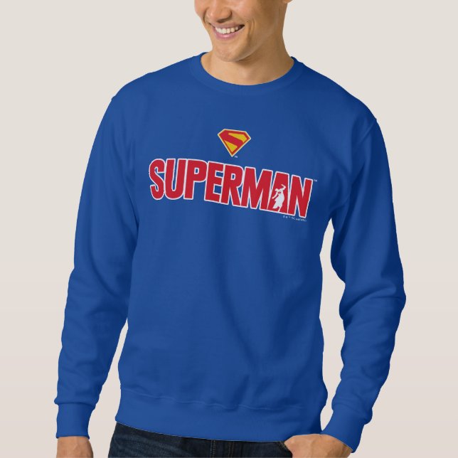 Moletom Logotipo clássico do Super-Homem (Frente)
