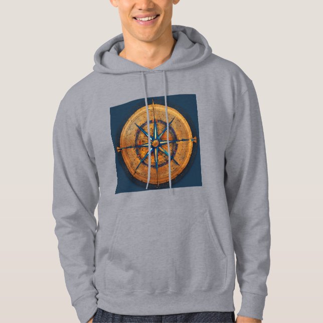 Moletom Logotipo da equipe Neuro-Compass - Aprendizagem de (Frente)