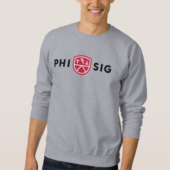 Moletom Logotipo da Phi Sigma Kappa (Frente)