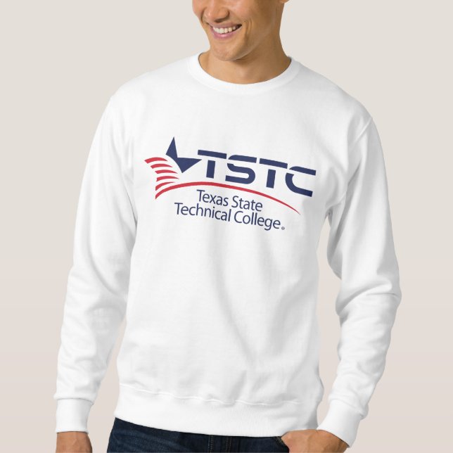 Moletom Logotipo da Texas State Technical College (Frente)