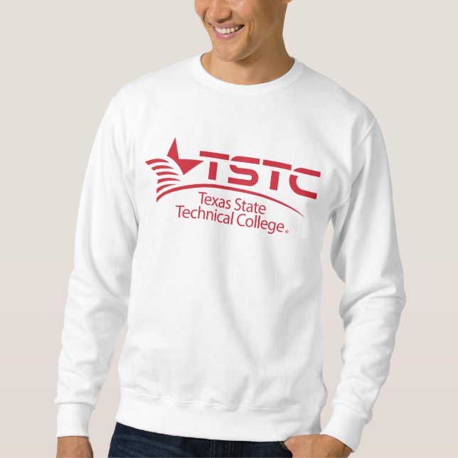 Moletom Logotipo da Texas State Technical College (Frente)