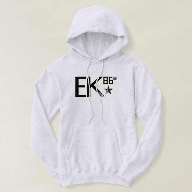 MOLETOM LOGOTIPO DE BLK EK86 (Frente do Design)