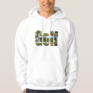 Moletom Logotipo de Imagem de Composição de Golf,