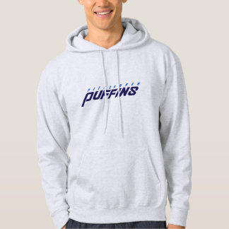 Moletom Logotipo de texto do Pittsburgh Puffins