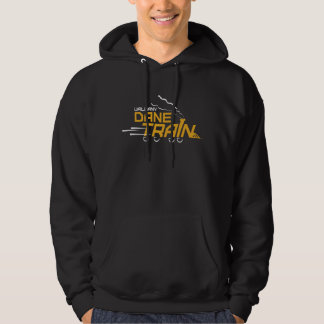 Moletom Logotipo do trem com guincho de angina-sobe