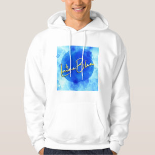 Moletom Logotipo Laine Bleu Hoodie