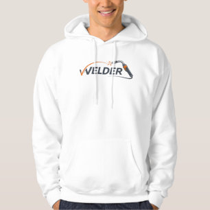 Moletom Logotipo Minimalista de Soldador Tocha Faísca Desi