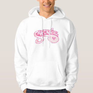 Moletom Logotipo rosa-Supergirl Burst