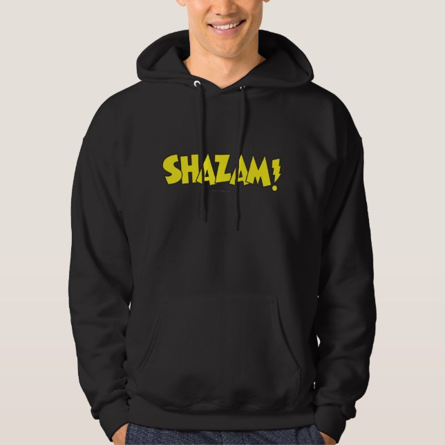 Moletom Logótipo Shazam Amarelo (Frente)