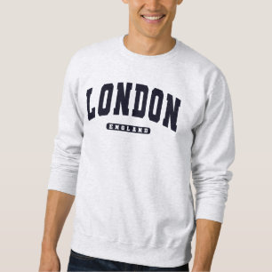 Moletom London England Dark Varsity College Style