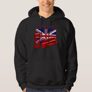 Moletom Londres Inglaterra União Britânica Jack Flag for W