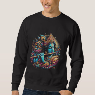 Moletom Lord Shri Krishna Hindu Deus Shri Krishna Amor