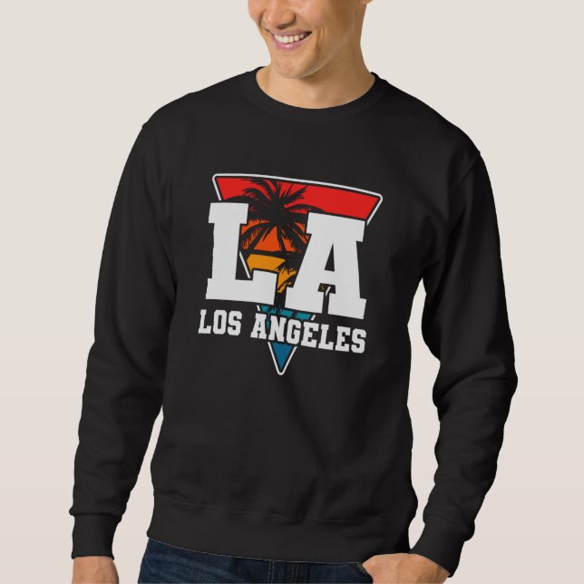 Moletom Los Angeles LA California  22 (Frente)