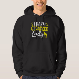 Moletom Louca Girafa Lady Funny Giraffe