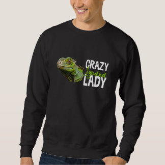Moletom Louca Iguana Lady Reptile Lizard Animal Novelty