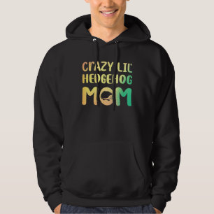Moletom Louca Lil Hedgehog Mãe Rapariga Hedgie Pet