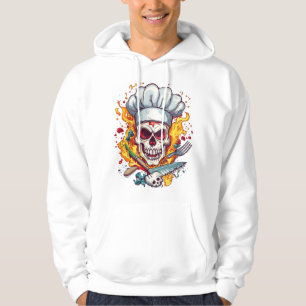Moletom Louco Chef Caveira � Esqueleto de Cozinha Divertid