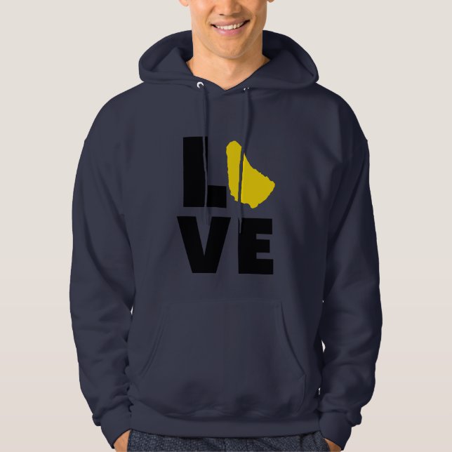 Moletom Love Barbados Hoodie (Frente)