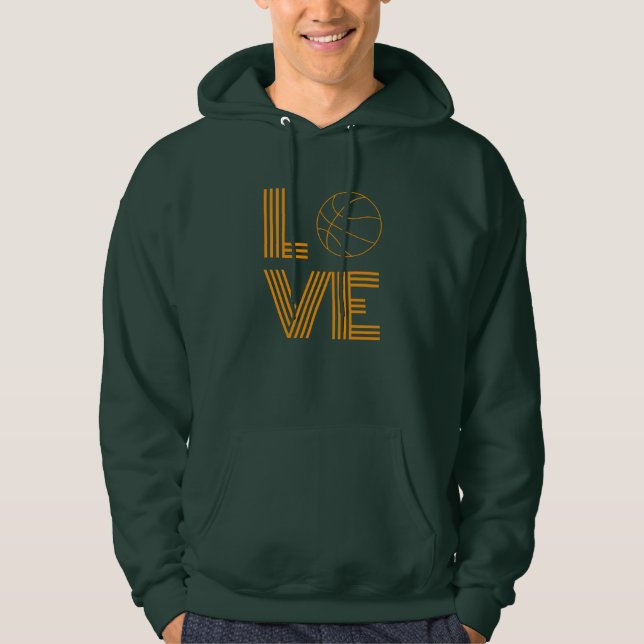 Moletom Love Basball Gift Hoodie (Frente)