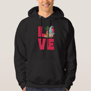 Moletom Love Beach Gnomo For Women In Summer VacSacudir