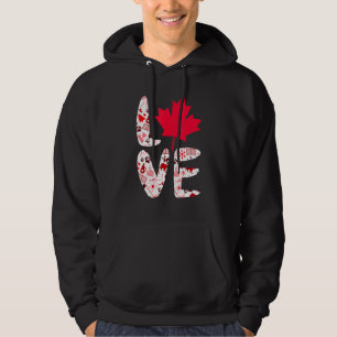Moletom Love Canada Maple deixa um dia canadense bonito