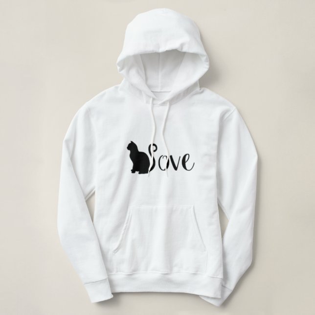 Moletom Love Cats – Estilo Fofo e Aconchegante (Frente do Design)