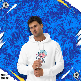 Moletom Love for soccer kawaii anime design